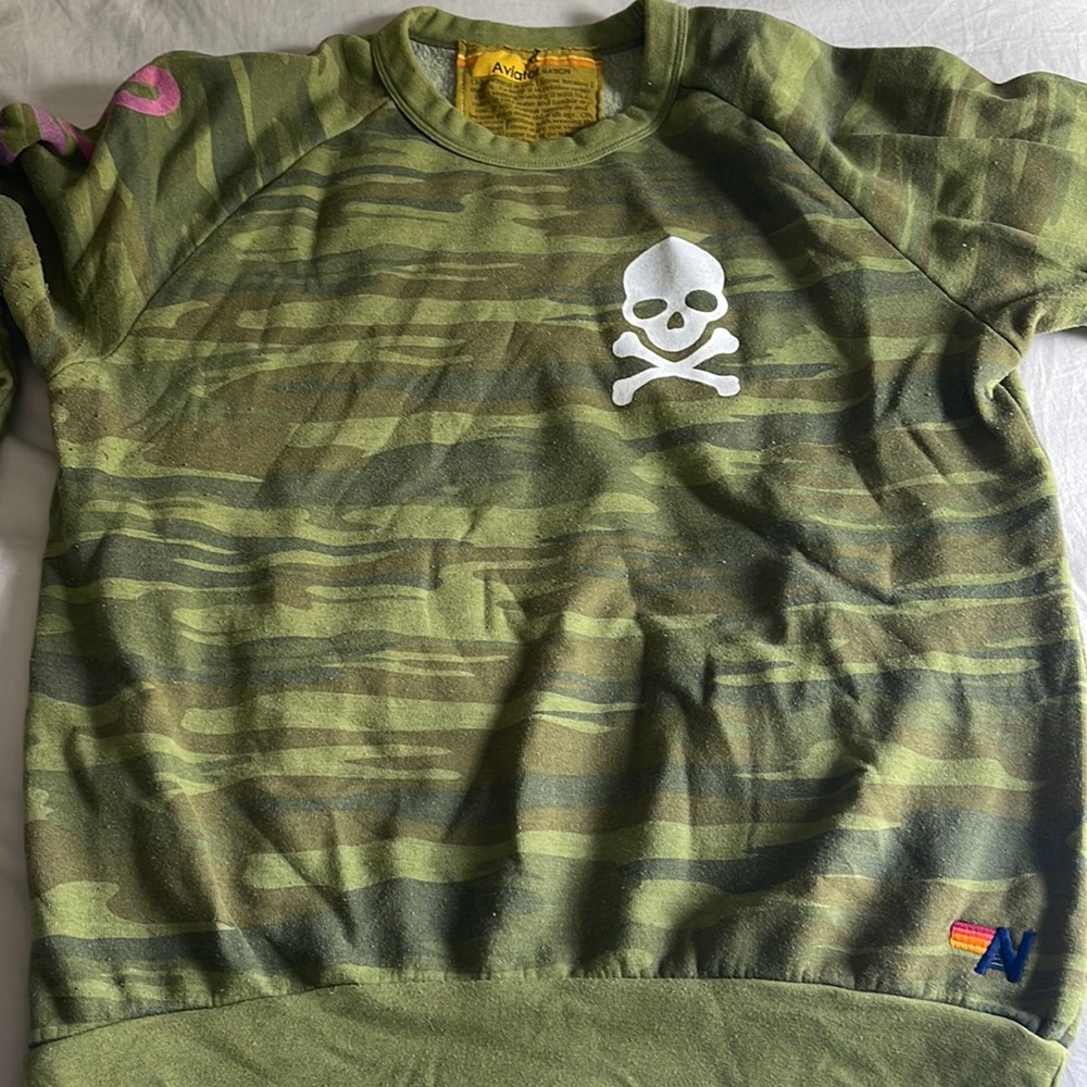 Aviator Nation Soulcycle exclusive crewneck sweatshirt
